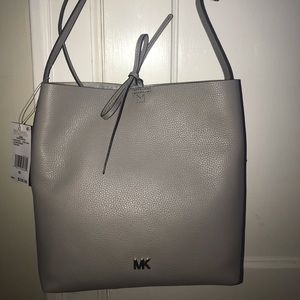 Brand new MK bag!! Gorgeous grey color.